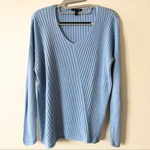 Eileen Fischer | Tencel & Organic Cotton Silk V-neck Top